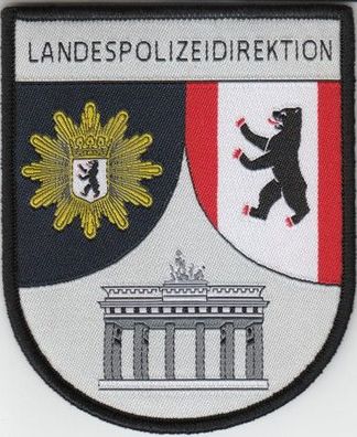 Klettabzeichen Polizei Berlin - Landespolizeidirektion