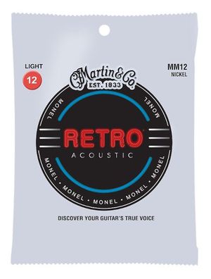 Martin Retro MM12 light (012-054) - Gitarrensaiten für Westerngitarre