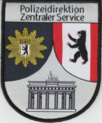 Klettabzeichen Polizei Berlin - Polizeidirektion Zentraler Service