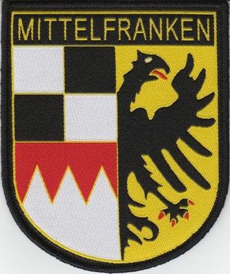 Klettabzeichen Polizei Bayern - Polizeipräsidium Mittelfranken