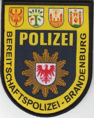Klettabzeichen Polizei Brandenburg - Bereitschaftspolizei