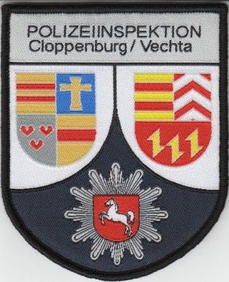 Klettabzeichen Polizei Niedersachsen - Polizeiinspektion Cloppenburg-Vechta