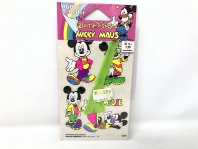 Walt Disney Micky Maus Rubbelbilder 12B - 90er Jahre - Originalverpackt (K)