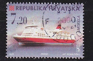 Kroatien Croatia [1998] MiNr 0480 ( O/ used ) Schiffe
