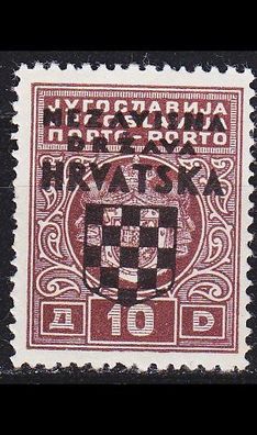 Kroatien Croatia [Porto] MiNr 0005 ( * / mh )