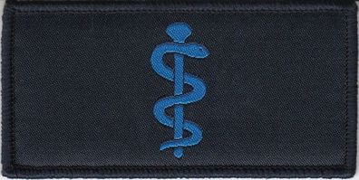 Polizei Dienstgradabzeichen Klett Sanitäter im mittleren Dienst