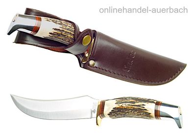 LINDER Klassik Skinner C60 Hirschhorn Limitiert Messer Jagdmesser