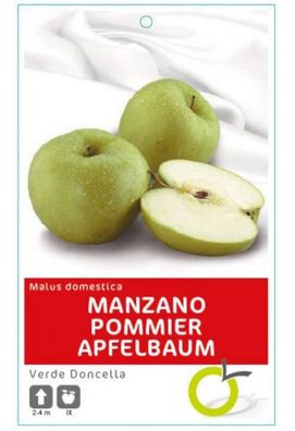 Malus dom. 'Verde Doncella' 170-200 cm / Stamm 80-100 cm - Apfelbaum - Obstbaum
