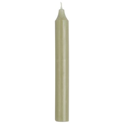 IB Laursen Stab Kerze KHAKI grün Leuchter Tafel H=18cm Weihnachten Kerzen Wachs