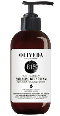 Oliveda B15 Anti-Aging Body Cream Körpercreme - 250ml