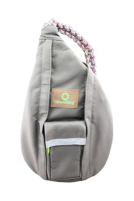 ubun2bag Unisex Sling Bag Rucksack Anti Theft RFID Schutz - Crossbody Sandgrau