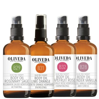 Aktionspreis Oliveda Körperöl 100ml - 100% organisch (Etikettenwechsel)
