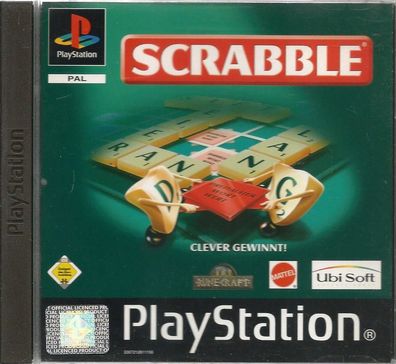 Scrabble (Sony PlayStation 1, 2001) komplett mit Booklet, Zustand gut
