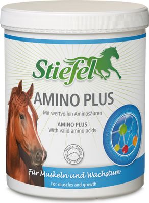 Stiefel Amino plus (Elomin) 1kg Aminosäuren Muskelaufbau Zucht Training Wachstum
