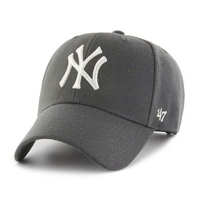 MLB New York Yankees NY Cap Basecap Baseballcap MVP Kappe Charcoal 191119823793