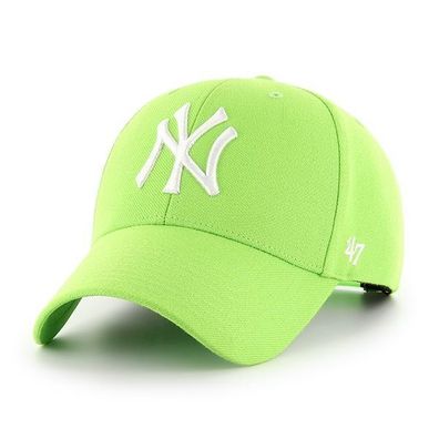 MLB New York Yankees NY Cap Basecap Baseballcap MVP Kappe Lime Grün 192309119412