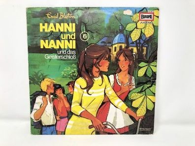12" Vinyl LP Hanni und Nanni 6 - und das Geisterschloß - Europa 115 551.2 (P6)