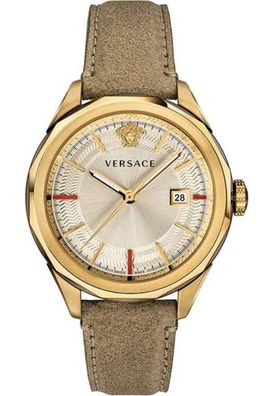 Versace - Armbanduhr - Herren - Quarz - Lederarmband - VERA00318