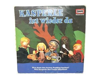 12" Vinyl LP Kasperle ist wieder da - Europa Kinderserie E 269 (P6)