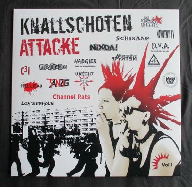 Knallschoten Attacke Vol. 1 Vinyl LP Sampler farbig