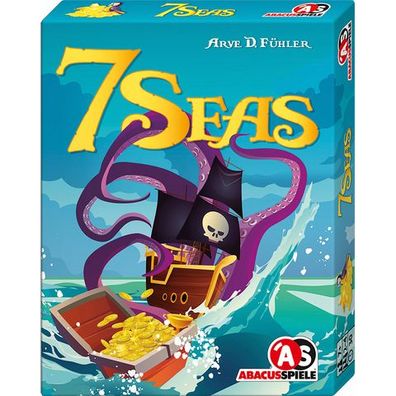 Abacus Spiele 7 Seas Kartenspiel Spielkarten Cards Schatzinsel Meere Pirat