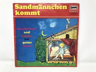 12" Vinyl LP Sandmännchen kommt - Geschichten und Lieder - Europa E 229 (P6)