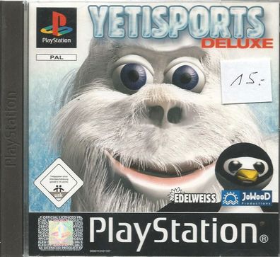 Yetisports Deluxe (Sony PlayStation 1, 2004) - komplett - sehr guter Zustand