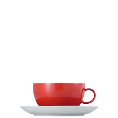 Cappuccinotasse 2-tlg. - Sunny Day New Red / Rot - Thomas - 10850-408525-14670