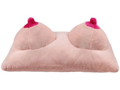 Erotik Kissen Brüste Größe 40cmx22cm Farbe Rosa Scherzartikel