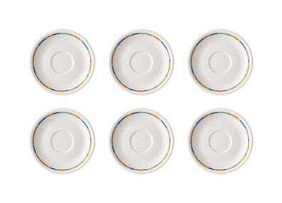6 x Kaffee-/ Tee-Untertasse 14 cm - Trend Surf - Thomas - 11400-501444-14741