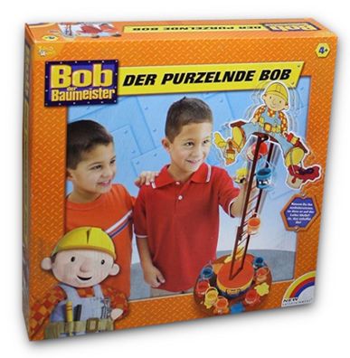 Bob der Baumeister - Kinderspiel »Der purzelnde Bob« Gesellschaftsspiel Spiel
