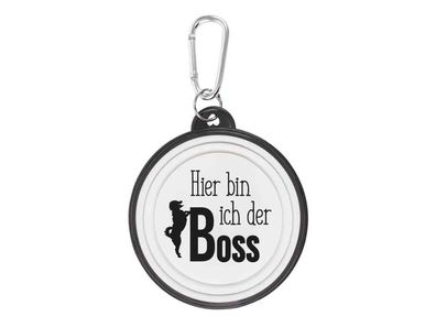 Hundenapf Boss 2 Walkies by bb-Klostermann - Faltbarer Hundenapf to go