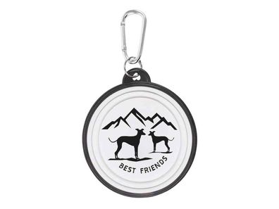 Hundenapf ital. Windspiel Best Friend - Walkies - Windhund Greyhound Whippet - Faltba