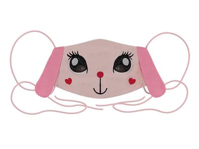 Kinder-Tiermaske - bb Cuties 31072 - Gesichtsmaske Behelfs-Mundschutz, waschbar