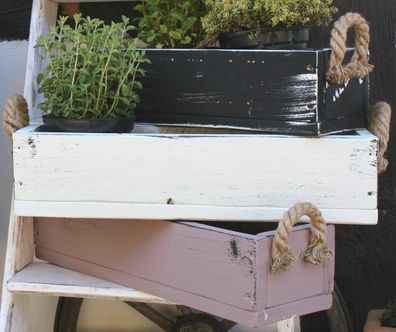 Blumenkasten Pflanzkasten Massivholz Pflanzkiste Aufbewahrungskiste Massivholz