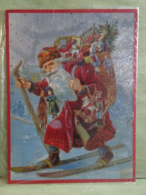 arsEdition Adventskalender ca 38 x 27,5 cm - Weihnachtsmann - Auswahl -
