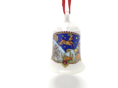 Porzellanglocke Weihnachtsglocke 1979 - Hutschenreuther - OHNE Verpackung