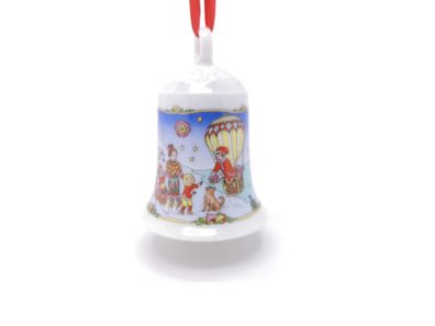 Porzellanglocke Weihnachtsglocke 2000 - Hutschenreuther - OHNE Verpackung