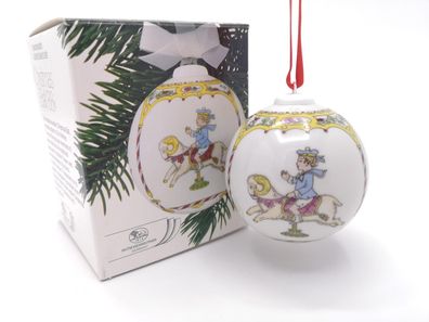 Porzellankugel Weihnachtskugel 1988 - Hutschenreuther - in OVP