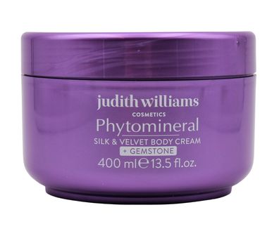 Judith Williams Phytomineral Silk & Velvet Body Cream + Gemstone 400ml