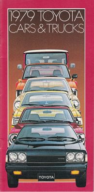 Toyota Cars & Trucks 1979, Prospekt