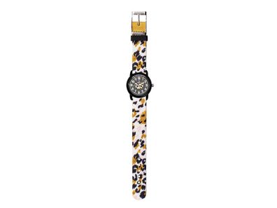 Kinderuhr Leopard - bb-Klostermann 21528 - Armbanduhr Motivuhr Quarz-Uhrwerk