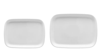 Platten-Set 2-tlg. - Trend Weiß - Thomas - Platten 28 + 33 cm
