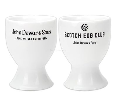 John Dewars & Sons Whiskey Eihalter Eierbecher - 4er Set glas shot Bar
