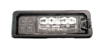 1x Original VW LED Kennzeichenbeleuchtung Leuchte schwarz Golf Polo Scirocco 1K894...