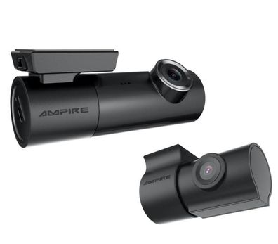 AMPIRE Dual-Dashcam in Full-HD, WiFi und GPS