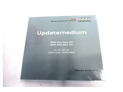 Audi MMI Update Medium Speicherkarte MMI 3G+ 4G Nav Plus: EU A6 A7 A8 Q3 8R0906961EA