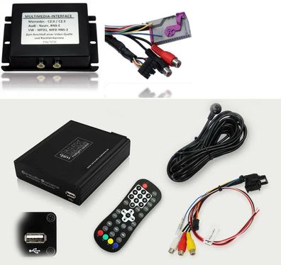 USB Link 2 - Audi RNS-E Stand Alone Audio / Video Player für USB Medien