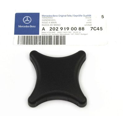 Mercedes-Benz Handrad Sitzverstellung Rückenlehne W124 W201 W460 W463 W210