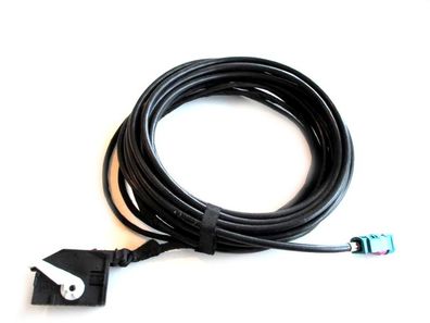 Kabelsatz - VW Rückfahrkamera - Version Low 6,5m Videoleitung mit Stromkabel für ...